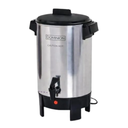 Percoladora de Café Dominion de Aluminio (30 Tazas) - Cafetera Industrial para Eventos, Calentamiento Rápido y Grifo Antigoteo