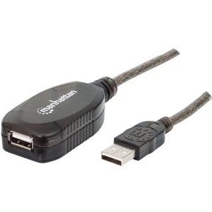 CABLE DE EXTENSIÓN ACTIVA USB V2.0, A MACHO / A HEMBRA, 10MTS, BOLSA