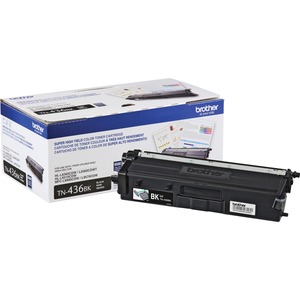 Cartucho de tóner Brother TN436BK Láser - Negro - Original - 1 Solamente