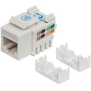Intellinet Cat6 UTP Punch-down Keystone Jack, White