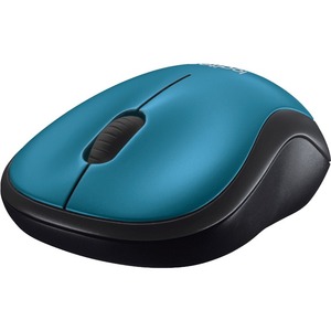 Ratón Logitech M185 - Radiofrecuencia - USB - Óptico - 3 Botón(es) - Azul