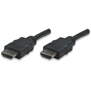 Cable A/V Manhattan - 25 pies HDMI - para Audio/Video de dispositivos, Reproductor Blu-ray, Consola de juegos, Ordenador sobremesa, PC