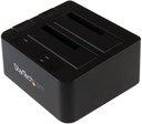 Acoplamiento de unidad StarTech.com SATA/600 - USB 3.1 Tipo B Interfaz de host - Soporte UASP Externo - Negro