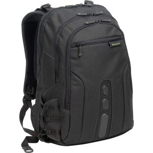 Funda de transporte Targus EcoSmart TBB019US (Mochila) para 17" Portátil - Negro, Verde