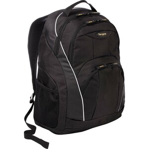 Funda de transporte Targus Motor TSB194US (Mochila) para 16" Portátil, Tel&eacute;fono móvil - Negro