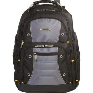 Funda de transporte Targus Drifter II TSB239US Robusto (Mochila) para 17" Portátil - Negro, Gris