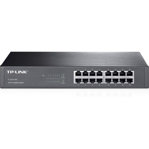 Conmutador Ethernet TP-Link TL-SG1016D 16 - Gigabit Ethernet, Fast Ethernet - 10/100/1000Base-T