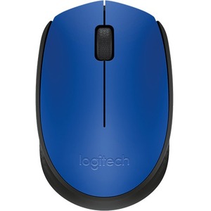 Ratón Logitech M170 - Radiofrecuencia - USB 2.0 - Óptico - Azul