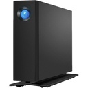 Disco Duro Externo LaCie d2 Professional, 10TB, USB-C, Negro - para Mac/PC