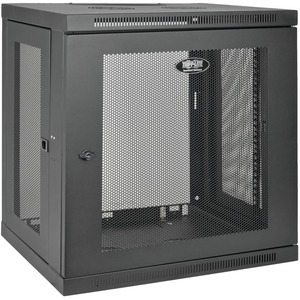 Cabina de bastidor Tripp Lite SmartRack SRW12U 12U Montaje en pared - 19" Ancho - Negro