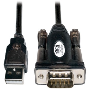 Cable de transferencia de datos Tripp Lite - 5 pies DB-9/USB - para Cámara, Portátil, Módem