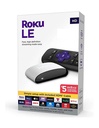 Roku LE HD Refurbished Streaming Media Player with High Speed HDMI Cable and Simple Remote