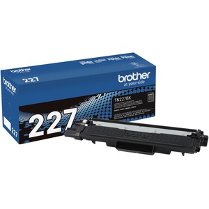Cartucho de tóner Brother TN-227BK Alto Rendimiento Láser - Negro - Original - 1 Solamente