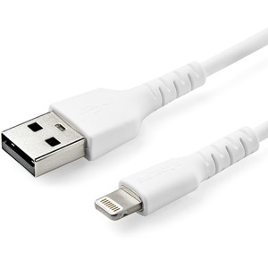 Cable de transferencia de datos StarTech.com - 3,28 pies Lightning/USB - para Smartphone, iPad, iPhone, AirPods, Magic Keyboard, Control remoto Siri, iPad Air, iPad mini, Ratón Magic, Magic Trackpad, Cargador - 1