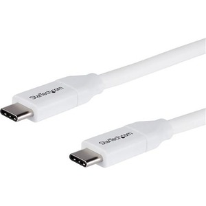Cable de transferencia de datos StarTech.com - 6,56 pies USB-C - para Portátil, MacBook Pro, MacBook, Chromebook, Powerbank, Base de conexión - 1 Unidad