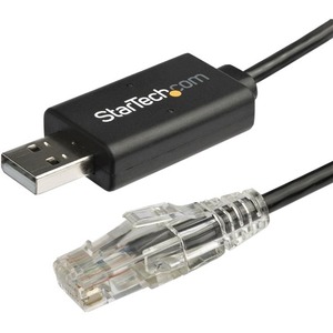 Cable de red StarTech.com - 5,91 pies RJ-45/USB - para Portátil, Ordenador sobremesa, Router, Servidor, Conmutador - 1