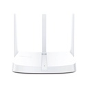 Router inalámbrico TP Link MW306R, 300 Mbit/s, 2,4 GHz, Blanco