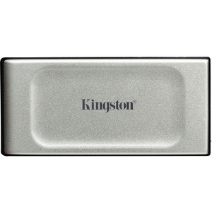 SSD Externo Kingston XS2000, 1TB, USB C, Negro/Plata