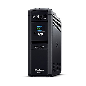 CYBER POWER UPS CYBERPOWER 1500 VA/1000 W PERP NEMA 5-15R X 12 3 ANOS DE GARANTIA No Break CyberPower CP1500PFCLCDA Línea interactiva, 1000W, 1500VA, Entrada 88-144V, Salida 120V, 12 Contactos NEMA 5-15R X 12 3 ANOS DE GARANTIA