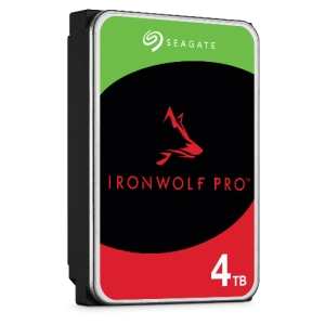 Seagate IronWolf Pro ST4000NT001 4 TB Hard Drive - 3.5" Internal - SATA (SATA/600) - Conventional Magnetic Recording (CMR) Method