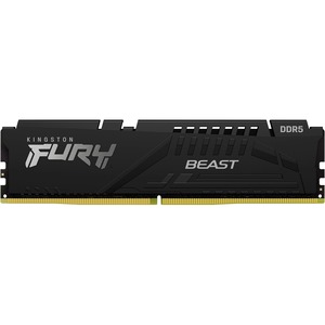 Módulo RAM Kingston FURY Beast para Placa Base - 32 GB (1 x 32GB) - DDR5 5200/PC5-41600 DDR5 SDRAM - 5200 MHz Dos rangos Memoria - CL40 - 1,25 V
