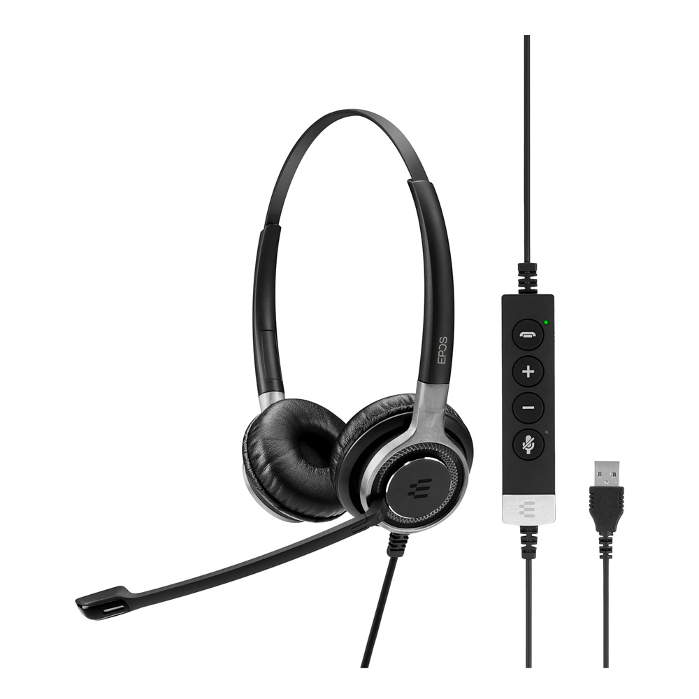 Audífonos Cableado De Diadema Sennheiser Century 660 | USB CTRL