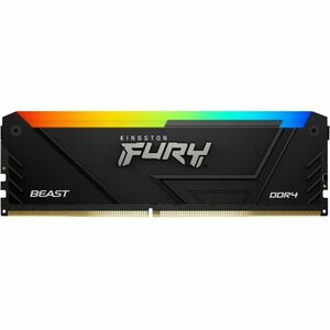 Módulo RAM Kingston FURY Beast para Placa Base - 16 GB (1 x 16GB) - RGB - DDR4-3600/PC4-28800 DDR4 SDRAM - 3600 MHz Un solo rango Memoria - CL18 - 1,35 V