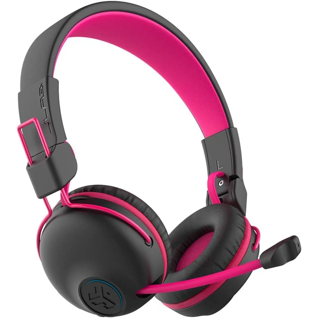 JLab JBuddies Play Audífonos Gaming Inalámbricos Kids Bluetooth Rosa