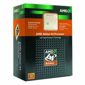 Procesador AMD Athlon 64 3200+ Single-Core (1 Core) 2 GHz - Venta minorista Paquete(s) - Caja