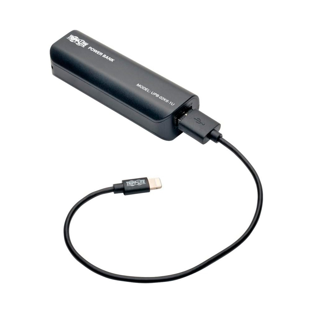 Tripp Lite by Eaton Portable Charger - USB-A 2600mAh Power Bank Lithium-Ion Black
