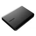 Disco Duro Pórtatil Toshiba Canvio Basics - 2.5" Externo - 1 TB - Negro mate