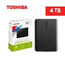 Toshiba Canvio Basics HDTB540XK3CA 4 TB Portable Hard Drive - External - Matte Black