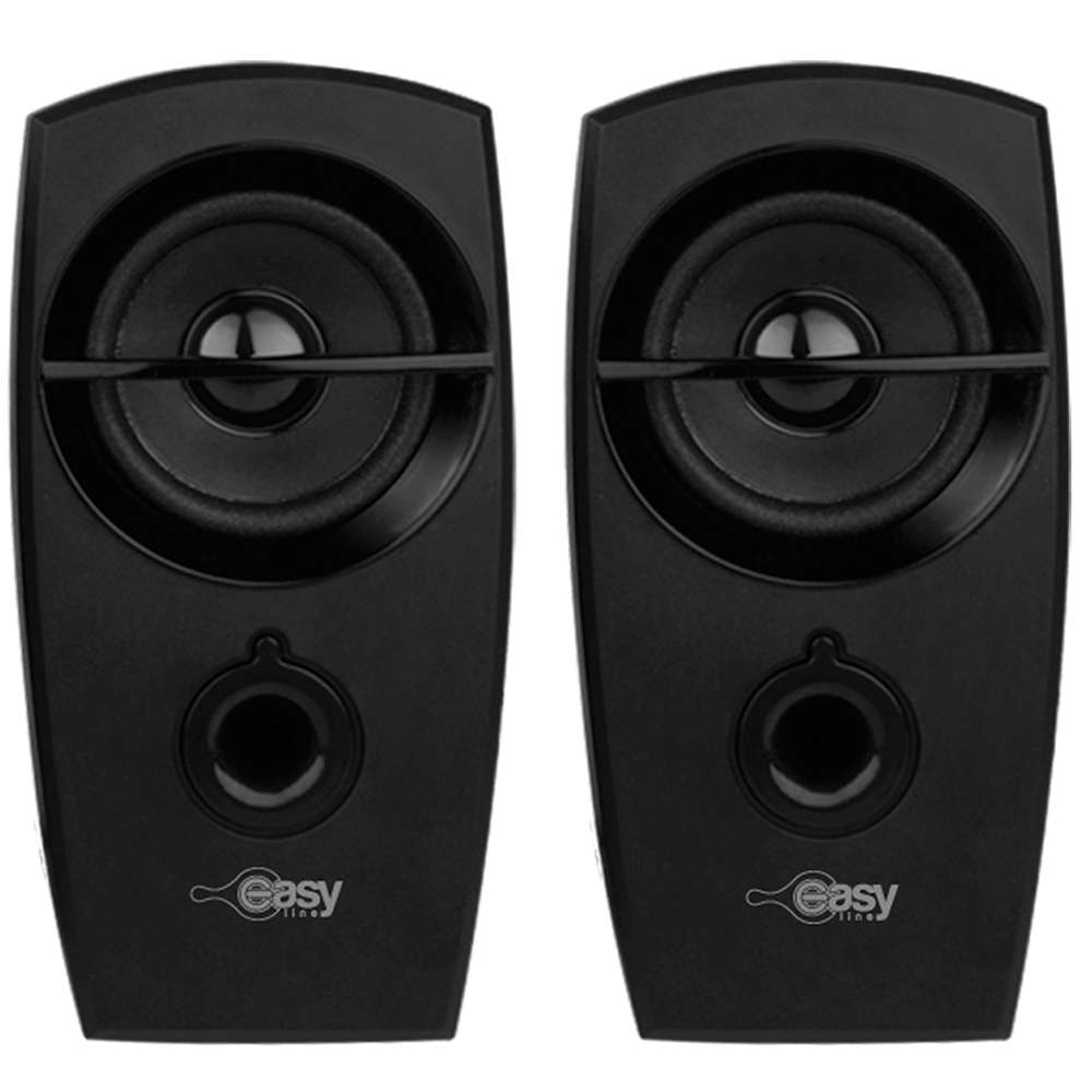 Bocinas Estéreo ST Easy Line, USB, Negro