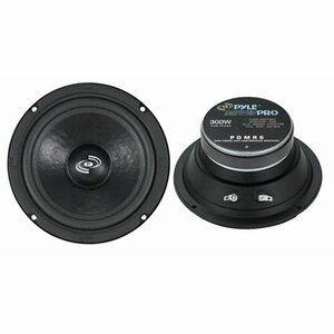 Bocina Para Auto Pyle Pro PDMR6 | 150 W RMS - 300 W PMPO | Color Negro