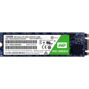 Unidad De Estado Sólido SSD WD Green WDS120G1G0B | 120 GB | M.2 2280 Internal | SATA (SATA/600)