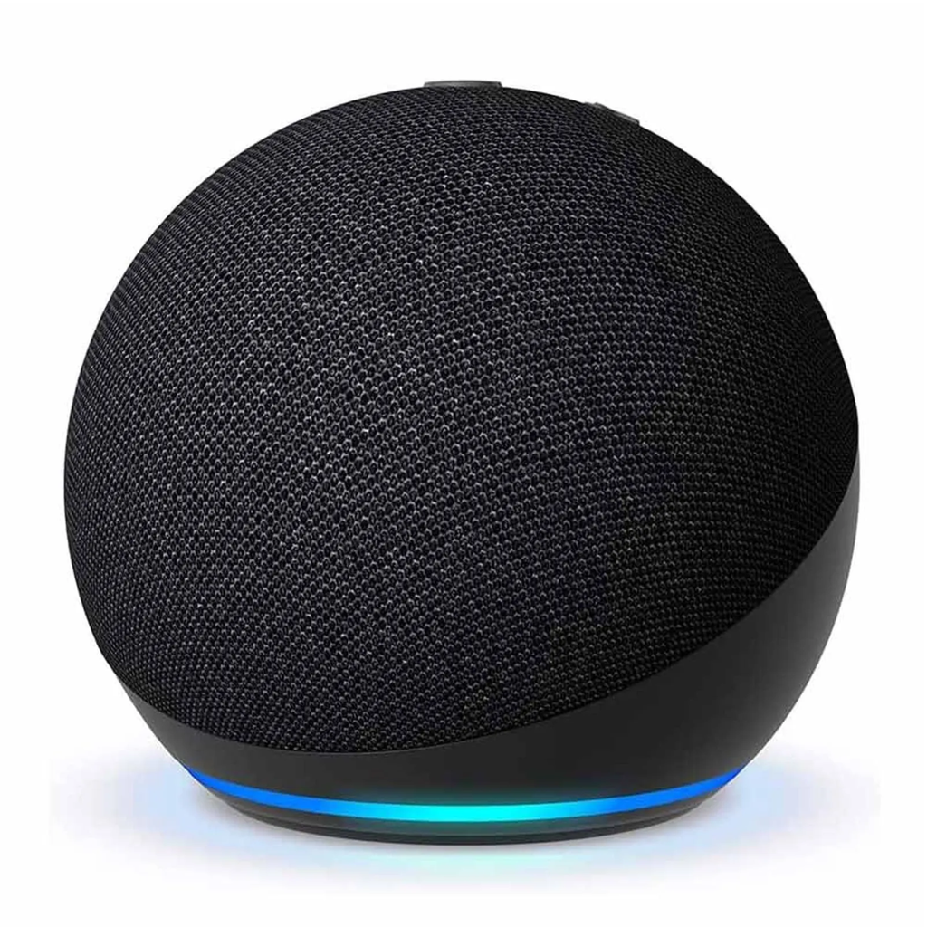 Amazon Echo Dot (5.ª generación, modelo de 2022) | Bocina inteligente con Alexa | Negro | UPC: 840080503653