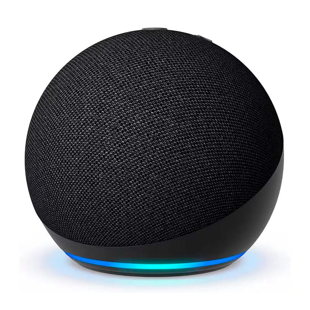 Amazon Echo Dot (5.ª generación, modelo de 2022) | Bocina inteligente con Alexa | Negro | UPC: 840080503653