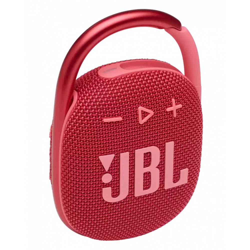Bocina Portátil JBL Clip 4 | Bluetooth| 5W RMS | USB | Resistente Al Agua | Color Rojo