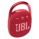 Bocina Portátil JBL Clip 4 | Bluetooth| 5W RMS | USB | Resistente Al Agua | Color Rojo