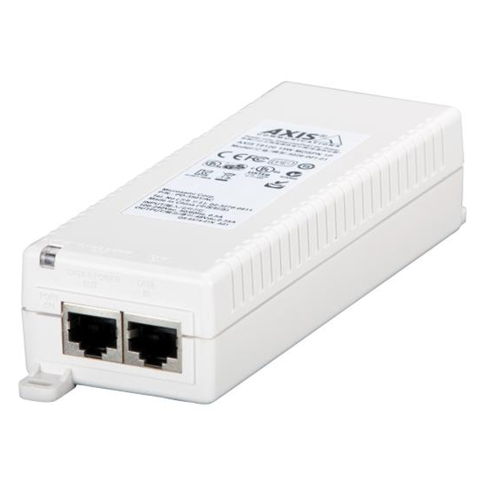 Inyector De Alimentación A Través De Ethernet Axis Communications 5026-204 | De 1 Puerto |15 W | Para Sistemas De Seguridad