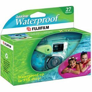 Cámara desechable de 35 mm Fujifilm QuickSnap Waterproof
