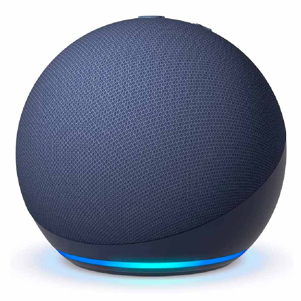 Amazon Echo Dot (5.ª generación, modelo de 2022) | Bocina inteligente con Alexa | Azul | UPC: 840080527079