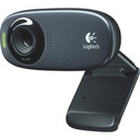 Cámara Web Logitech C310 HD 720p – Micrófono con Reducción de Ruido, Corrección Automática de Luz, USB 2.0, Color Negro