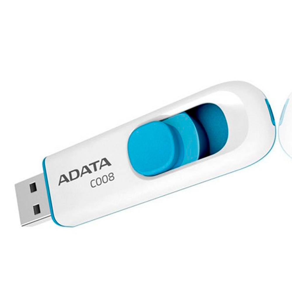 Adata ac00816g-rwe Ac00816grwe Memoria Usb C008 Blanco-azul 16gb
