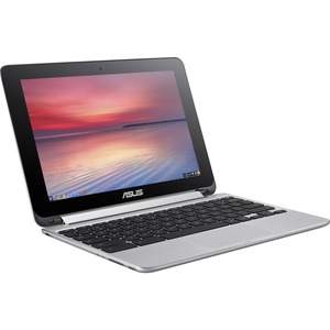 Laptop Convertible 2 En 1 Asus Chromebook Flip C100PA C100PA-DB02 | 10,1" Pantalla Táctil | ARM Cortex A17 Quad-Core 1.80 GHz | 4 GB RAM  | Color Plata