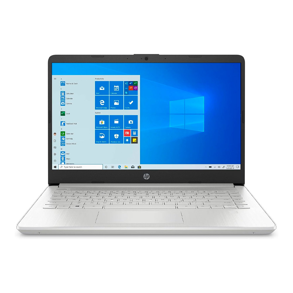 Laptop HP 14-DQ2010CA | 14" | Intel Pentium Gold 7505 | Intel UHD | 4GB RAM | 128GB M.2 SSD | Color Plata Natural