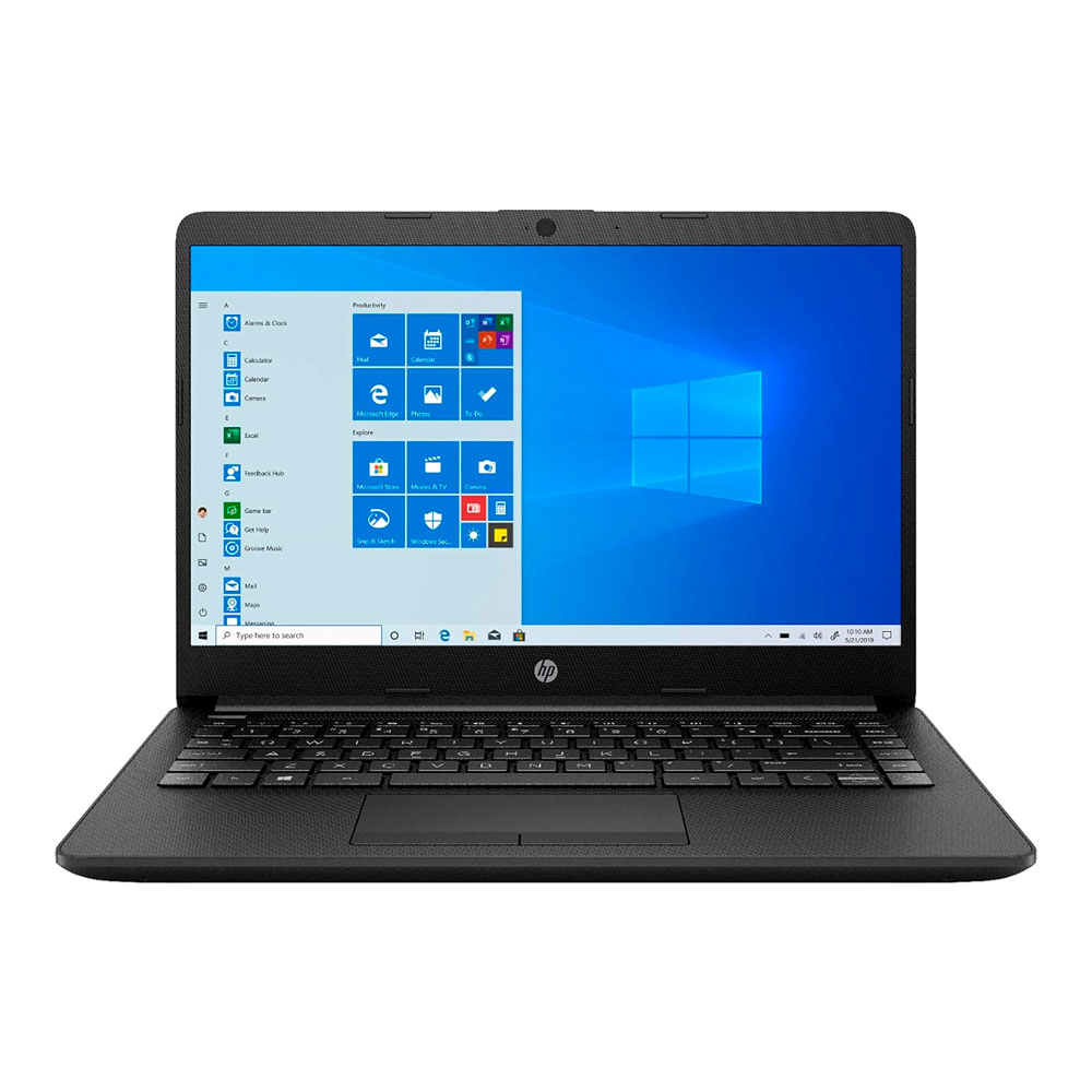 Laptop HP 14-DK1008CA | 14" | AMD Athlon Silver 3050U | 4 GB RAM DDR4 | 128GBSSD | Gráficos AMD Radeon | Windows 10 Home Color Negro