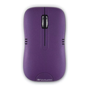 Mouse Óptico Inalámbrico Verbatim - Morado