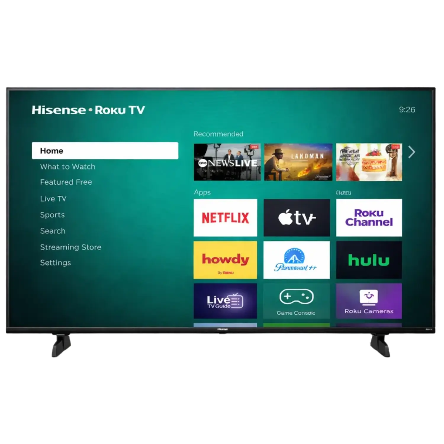 [58QD50R/NEW] Hisense 58" QD50R Series Hi-QLED 4K UHD Smart Roku TV HDR Wi-Fi