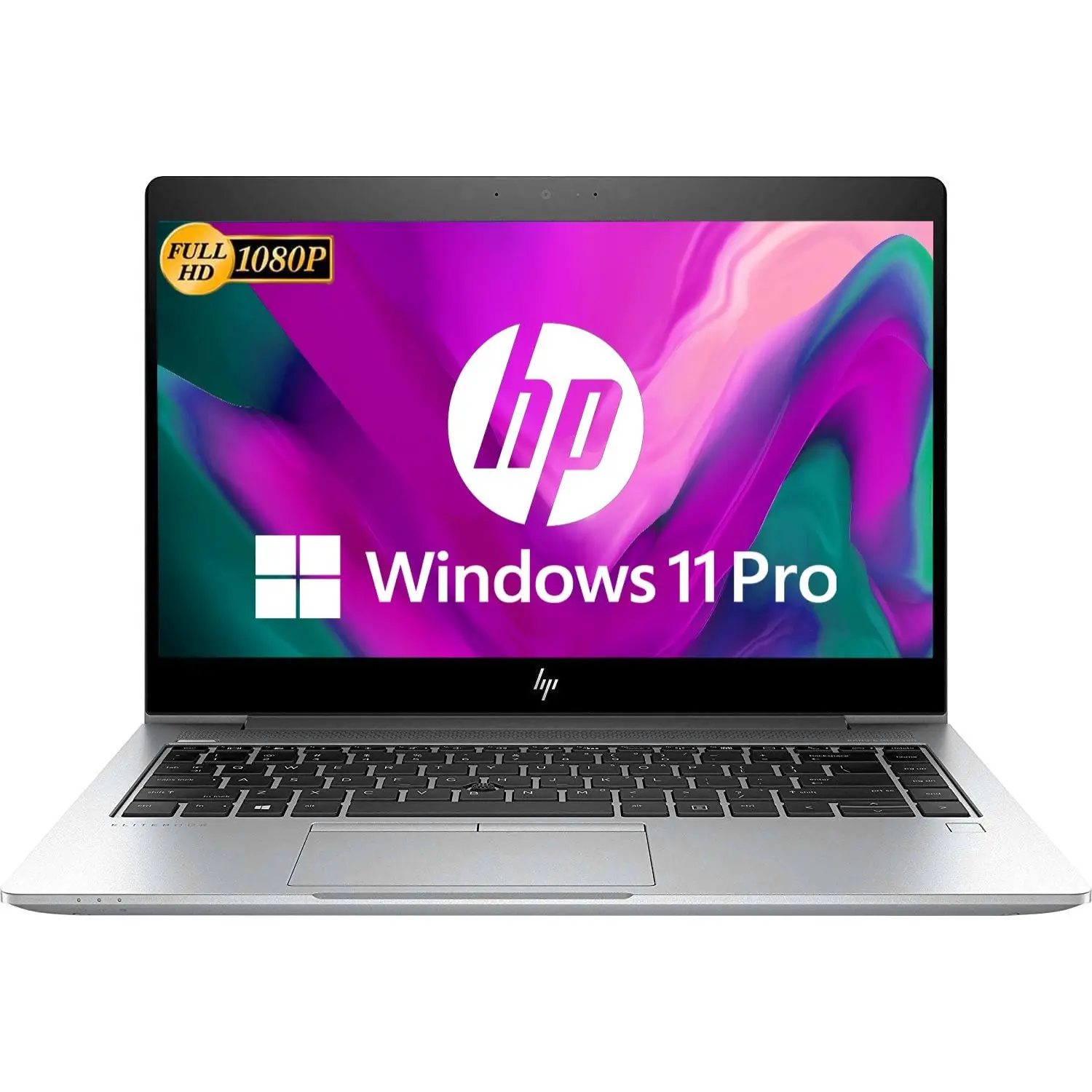 [840G6-I5-16-256/RFB] HP EliteBook 840 G6 Refurbished – Intel Core i5-8365U, 16GB RAM, 256GB SSD, Pantalla 14" FHD, Windows 11 Pro, Pike Silver, Backlit Keyboard, Webcam, NFC, FPR (Grade A)